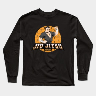 BJJ shirt-jiu jitsu master Long Sleeve T-Shirt